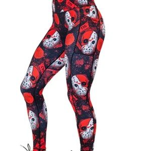 Slasher Jason Friday The 13th Halloween Leggings CVG Constantly Varied Gear